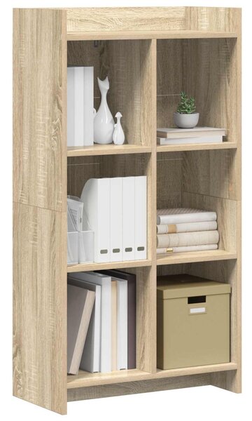 Könyvszekrény Sonoma Tölgy 59 x 30 x 111 cm Szerelt Fa