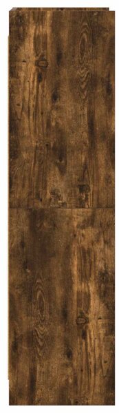 Könyvszekrény Füstös Tölgy 59 x 30 x 111 cm Szerelt Fa