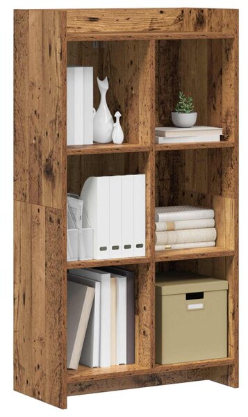 Könyvszekrény Antik Fa 59 x 30 x 111 cm Szerelt Fa