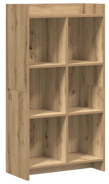 Könyvszekrény Kézműves Tölgy színű 59 x 30 x 111 cm Szerelt Fa