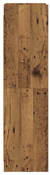 Könyvszekrény Antik Fa 59 x 30 x 111 cm Szerelt Fa