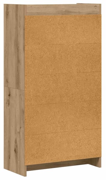 Könyvszekrény Kézműves Tölgy színű 59 x 30 x 111 cm Szerelt Fa