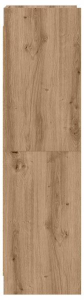 Könyvszekrény Kézműves Tölgy színű 59 x 30 x 111 cm Szerelt Fa