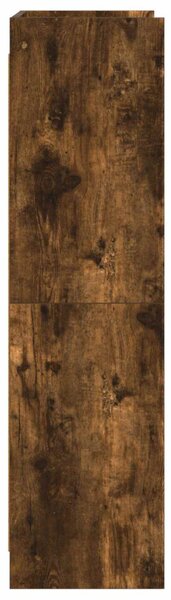 Könyvszekrény Füstös Tölgy 87,5 x 30 x 111 cm Szerelt Fa