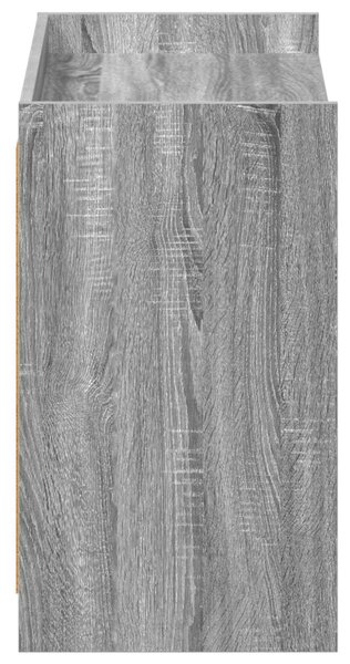 Cipőszekrény Szürke Sonoma 85 x 39,5 x 70 cm Szerelt Fa