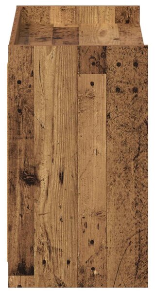 Cipőszekrény tárolóval Antik Fa 85 x 39,5 x 70 cm Szerelt Fa