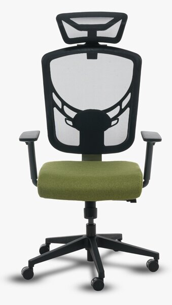 GTCHAIR IVINO FEKETE-ZÖLD IRODASZÉK