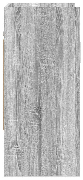 Falpolc Falra szerelhető Szürke Sonoma 80 x 36 x 80 cm