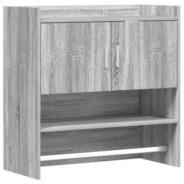 Falpolc Falra szerelhető Szürke Sonoma 80 x 36 x 80 cm