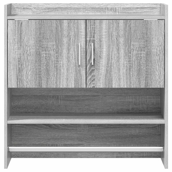 Falpolc Falra szerelhető Szürke Sonoma 80 x 36 x 80 cm