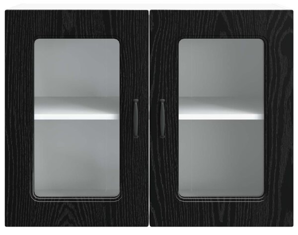 Mosogatógép panel Kalmar Fekete tölgy 80 x 31 x 60 cm Faanyag