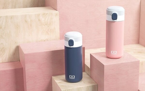 Monbento Pop Blue Infinity Dupla falú Termosz kulacs 360ml - Kék