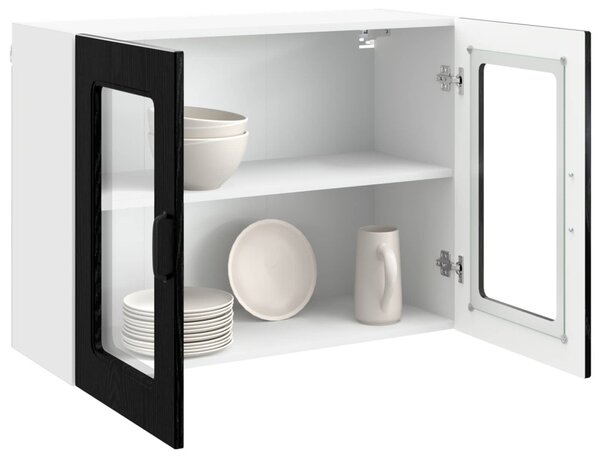 Mosogatógép panel Kalmar Fekete tölgy 80 x 31 x 60 cm Faanyag
