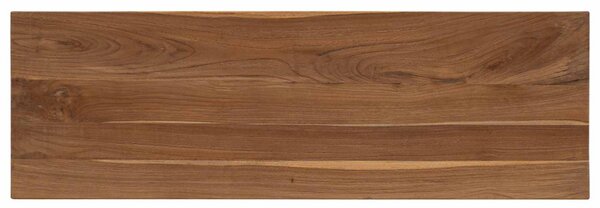 Konzolasztal Természetes 110 x 35 x 75 cm Tömör Teakfa