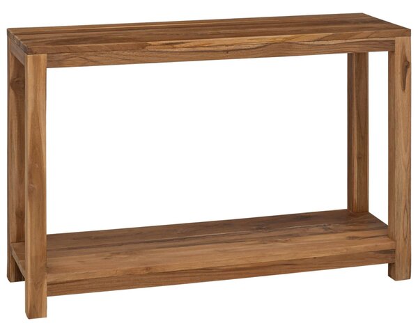 Konzolasztal Természetes 110 x 35 x 75 cm Tömör Teakfa
