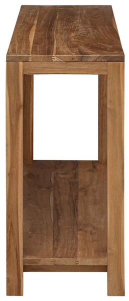 Konzolasztal Természetes 110 x 35 x 75 cm Tömör Teakfa