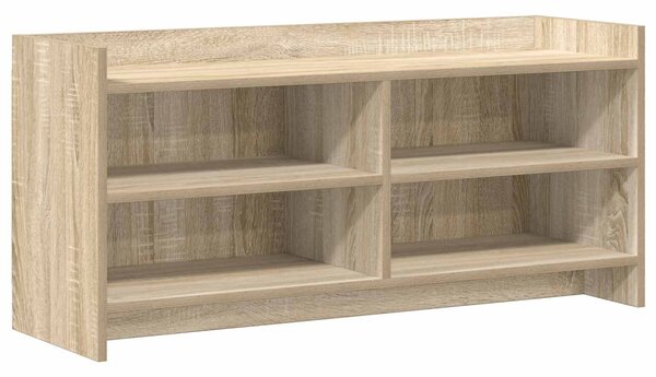 TV szekrény 100 x 33 x 47 cm Sonoma Tölgy Szerelt Fa