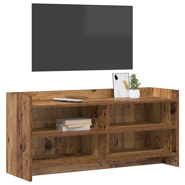 TV szekrény 100 x 33 x 47 cm Antik Fa Szerelt Fa