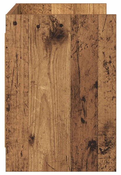 TV szekrény 100 x 33 x 47 cm Antik Fa Szerelt Fa