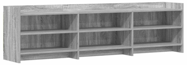 TV szekrény 168 x 33 x 47 cm Szürke Sonoma Szerelt Fa