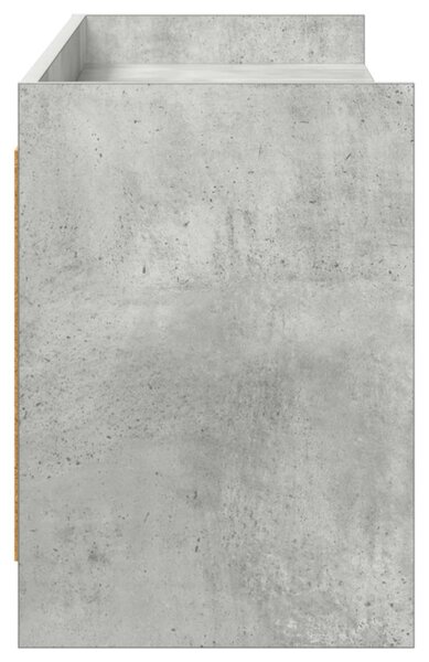TV szekrény 168 x 33 x 47 cm Betonszürke Szerelt Fa