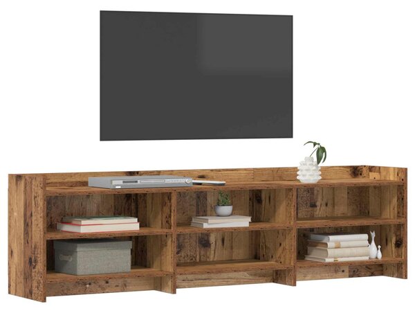 TV szekrény 168 x 33 x 47 cm Antik Fa Szerelt Fa