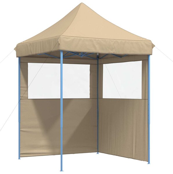 Partysátor Bézs 200 x 200 x 306 cm Oxford Szövet