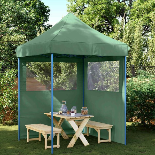 Partysátor Zöld 200 x 200 x 306 cm Oxford Szövet