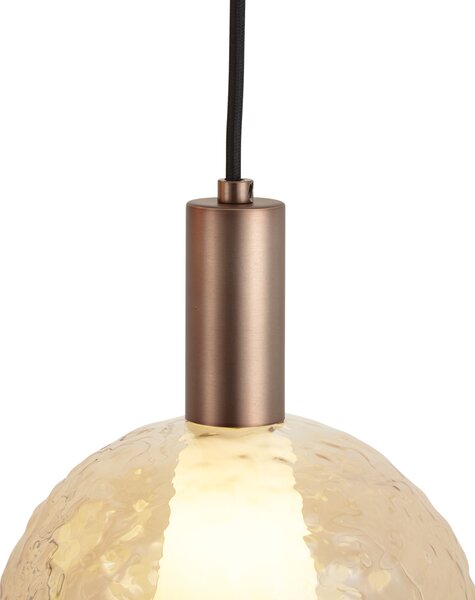 Design függőlámpa sötét bronz 3-lámpás - Ard