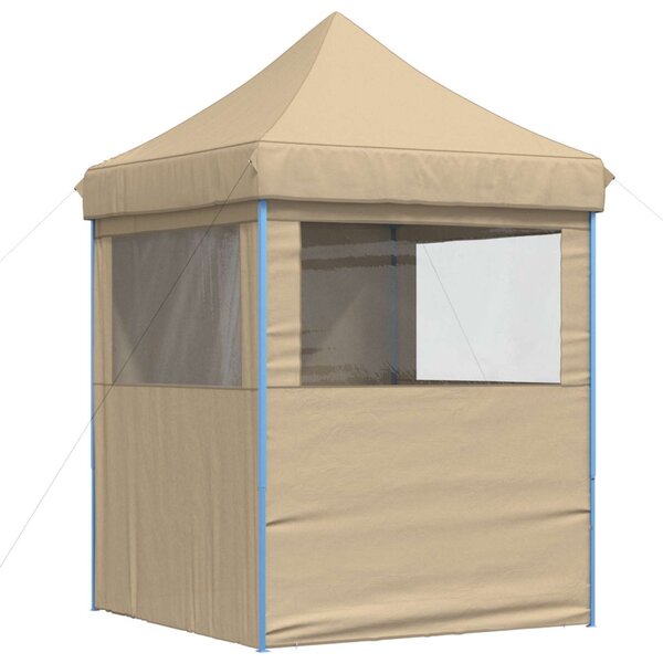 Partysátor Bézs 200 x 200 x 306 cm Oxford Szövet