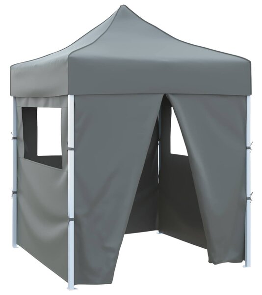 Partysátor Antracit 200 x 200 x 315 cm Oxford Szövet