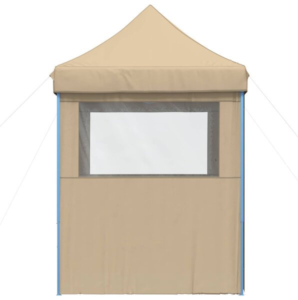Partysátor Bézs 200 x 200 x 306 cm Oxford Szövet