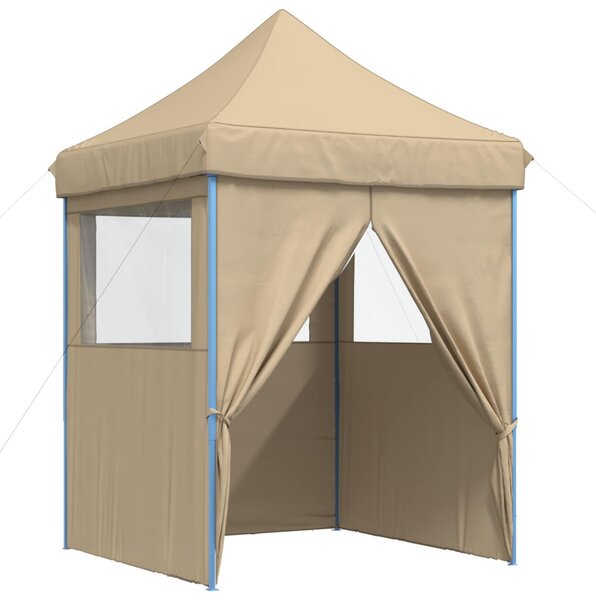 Partysátor Bézs 200 x 200 x 306 cm Oxford Szövet