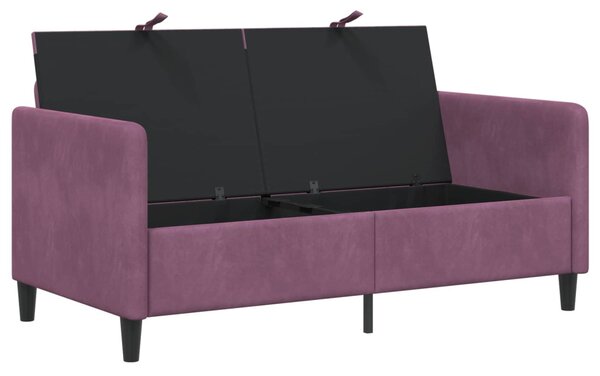 Tárolós Kanapé Lila 152 x 78 x 87 cm Poliészter