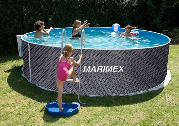 Marimex Orlando 3,66 x 0,91 m RATAN medence + szkimmer