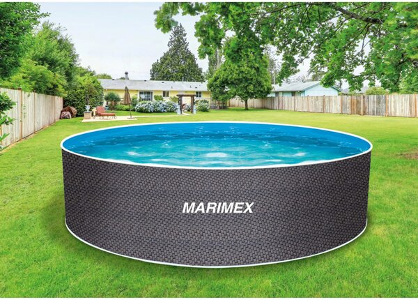 Marimex Orlando 3,05 x 0,91 m RATAN medence + szkimmer