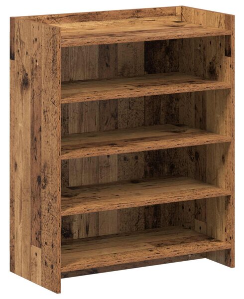 Cipőszekrény tárolóval Antik Fa 73,5 x 36 x 92 cm Szerelt Fa