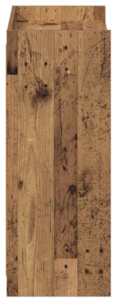 Cipőszekrény tárolóval Antik Fa 73,5 x 36 x 92 cm Szerelt Fa
