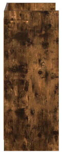 Cipőszekrény tárolóval Füstös Tölgy 48 x 36 x 92 cm Szerelt Fa