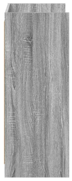 Cipőszekrény tárolóval Szürke Sonoma 48 x 36 x 92 cm Szerelt Fa