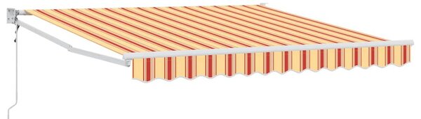 Napernyő Sárga és narancs 300 x 250 cm Poliészter és fém
