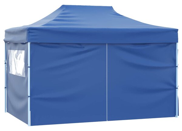 Partysátor Kék 280 x 410 x 315 cm Oxford Szövet
