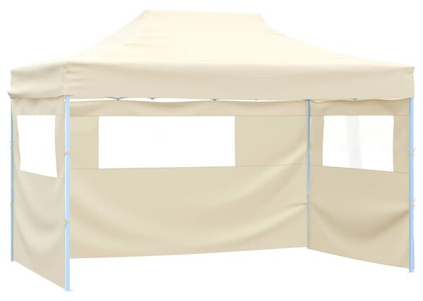 Partysátor Krém 280 x 410 x 315 cm Oxford Szövet