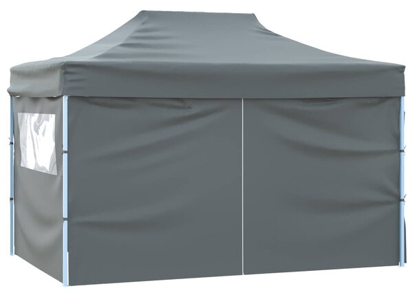 Partysátor Antracit 280 x 410 x 315 cm Oxford Szövet