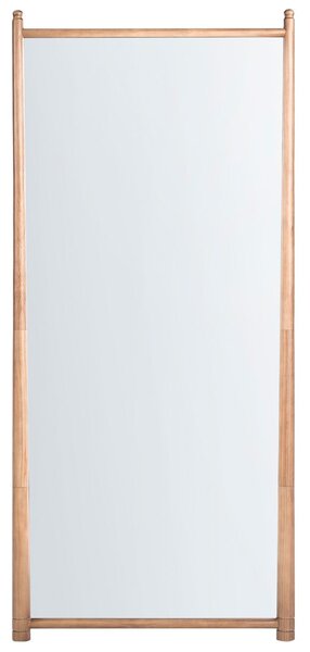 Falitükör CANET 90 cm 200 cm Császárfa Világosbarna