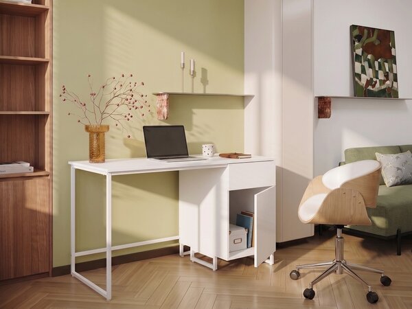 Íróasztal LEXTON Fehér 120 cm 60 cm