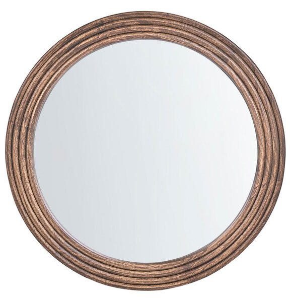 Falitükör BANNE 80 cm 80 cm Császárfa Barna