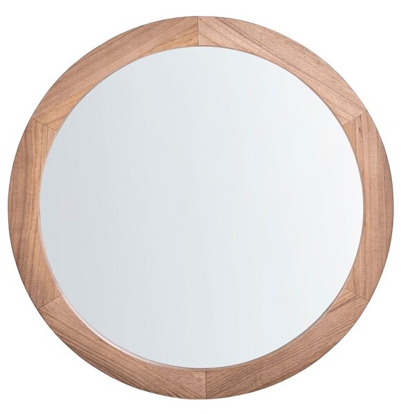 Falitükör LASALLE 76 cm 76 cm Császárfa Világosbarna
