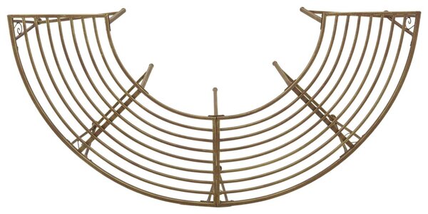 Fa pad 4-Ülőhelyek száma 160 x 80 x 44 cm Acél Antik Barna