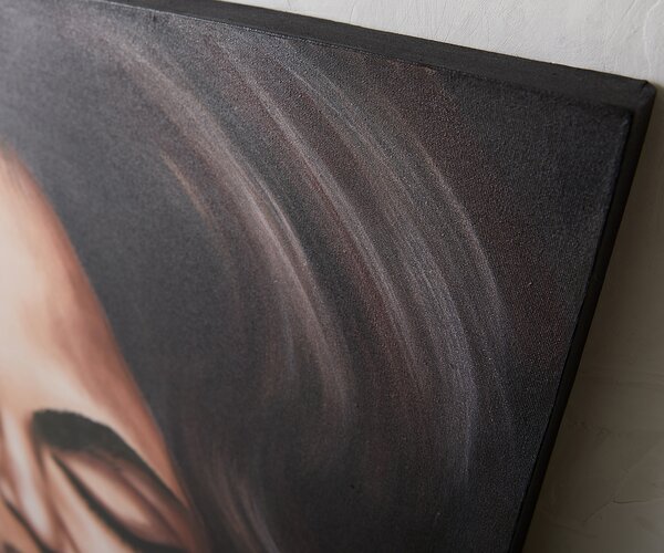 DELIFE Kép Prince 120x120 cm több színű újrahasznosított fém